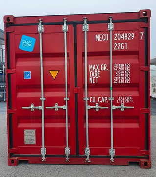 Détail des fermetures de sécurité du container