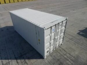 Container de stockage pour fourgon sec de 20 pieds disponible en plusieurs couleurs RAL.