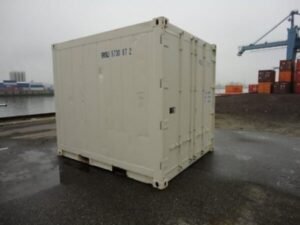 Container frigorifique Reefer de 10 pieds, idéal pour le stockage de produits frais.