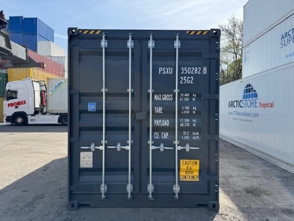 Container 20 pieds HC Open Side Neuf RAL 7016