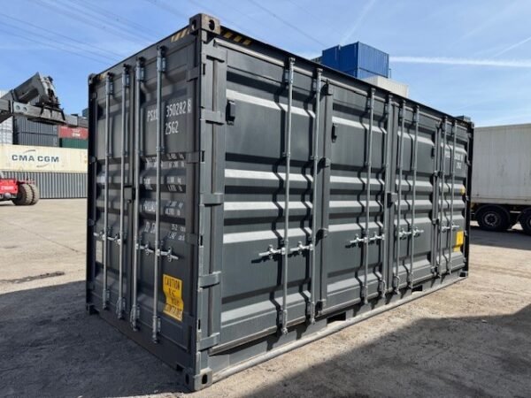 Conteneur 20 pieds HC Open Side Neuf RAL 7016