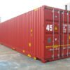 Vue extérieure du container 45 pieds High Cube