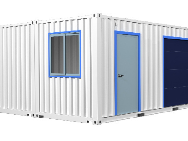 Garage-prefabrique-en-containers-maritimes-28-m²-avec-porte-sectionnelle-porte-de-service-et-fenetre1.3