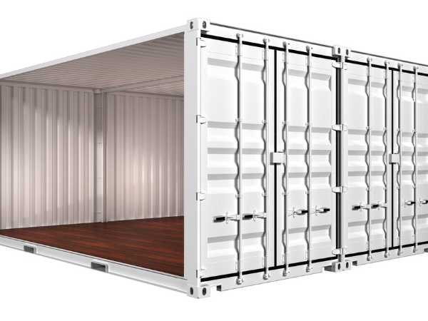 Options de rampes d'accès pour véhicules pour le garage container.