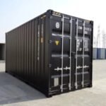 Vue extérieure Container de stockage high cube de 20 pieds