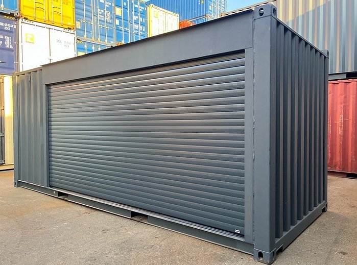 Container Maritime 20 Pieds avec Volet Roulant – Pratique, Résistant et ...