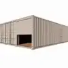 vue externe Local d’entreposage 85 m² en container de 40 pieds