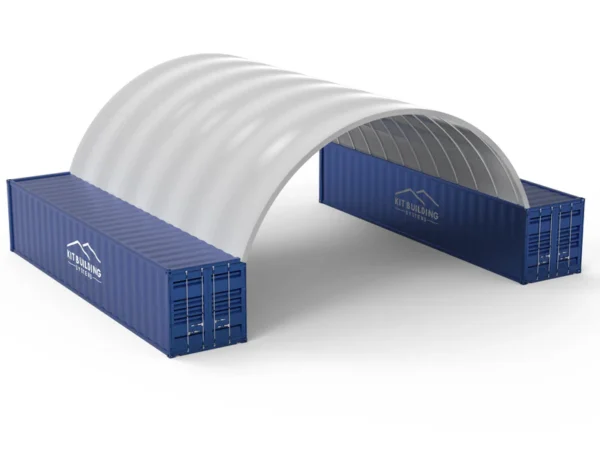 Auvent conteneur robuste 33x40x12 pieds Auvent Conteneur – 33x40x12 Pieds