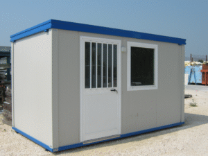 CONTENEUR DE CHANTIER (DIM. 4.00 X 2.40 M)