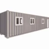 Container 40 Pieds Aménagé High Cube avec salle de pause