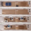 Container 40 Pieds Aménagé High Cube vue de haut