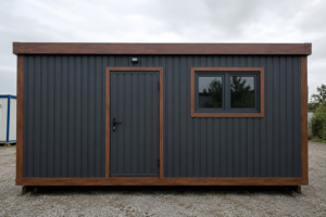 Face avant module résidentiel de 17m²