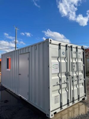container bureau 20 pieds isolé pour chantier