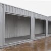 container high cube avec portes enroulables extérieur