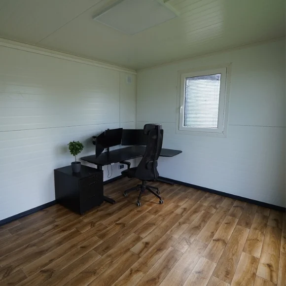 intérieur aménagé Studio Container 4x3 Modèle Helsinki intérieur aménagé Studio Container 4x3 Modèle Helsinki