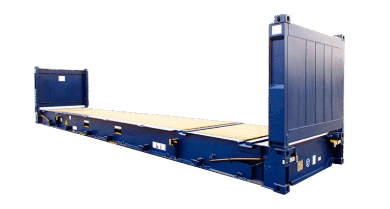 Container Flat Rack : le conteneur maritime pour charges lourdes et hors normes