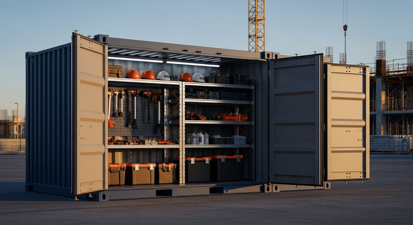 Container pour stockage sécurisé