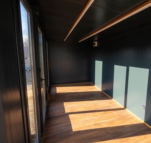 Container Bureau Office Haus Junior Vue intérieure Container Bureau Office Haus Junior Vue intérieure