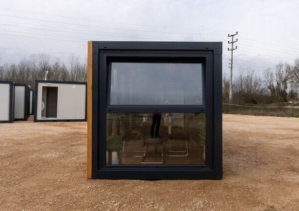 Container Bureau Office Haus Junior vitre extérieur Container Bureau Office Haus Junior vitre extérieur