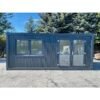 Container bureau aménagé 18 m² – façade vitrée Container bureau aménagé 18 m² – façade vitrée