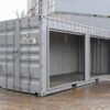 Conteneur stockage 20 pieds deux portes roulantes étanches