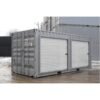 Conteneur stockage 20 pieds portes roulantes étanche