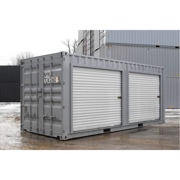Conteneur stockage 20 pieds portes roulantes étanche Conteneur stockage 20 pieds portes roulantes étanche