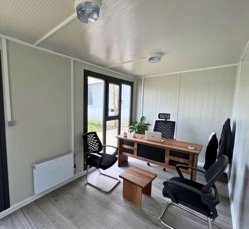 Vue intérieure Container Black Diamond – Bureau et Maison Conteneur Vue intérieure Container Black Diamond – Bureau et Maison Conteneur