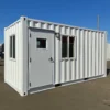 Container bureau 20 pieds vue extérieure Container bureau 20 pieds vue extérieure