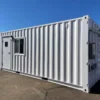 Container bureau 20 pieds vue externe Container bureau 20 pieds vue externe