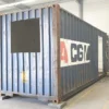 Container modulable 20 m² pour habitation ou bureau avant transformation Container modulable 20 m² pour habitation ou bureau avant transformation