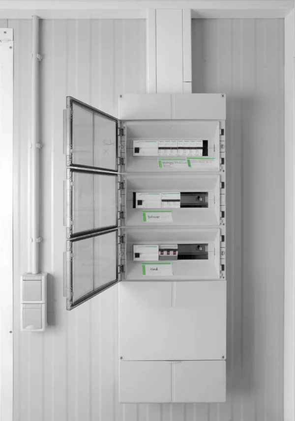 Module conteneur cuisine pour événements et catering installation électrique