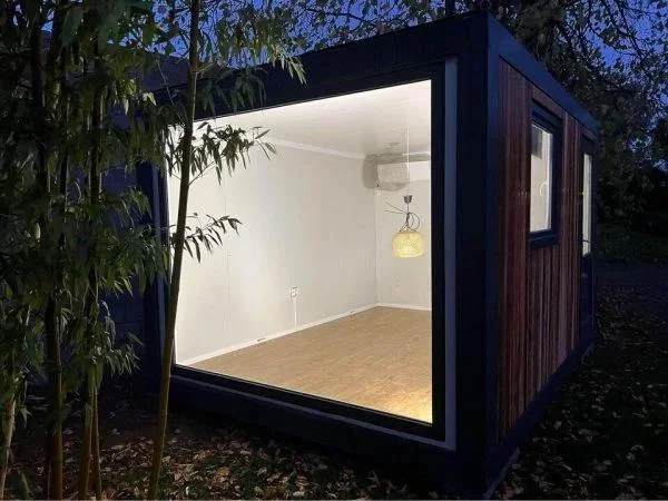 module container aménagé moderne