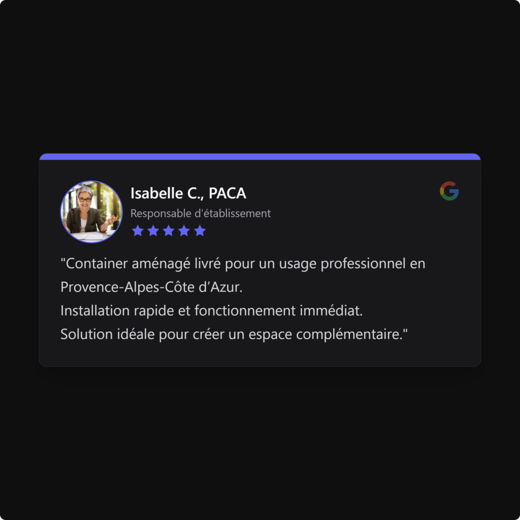 Avis responsable d'établissement