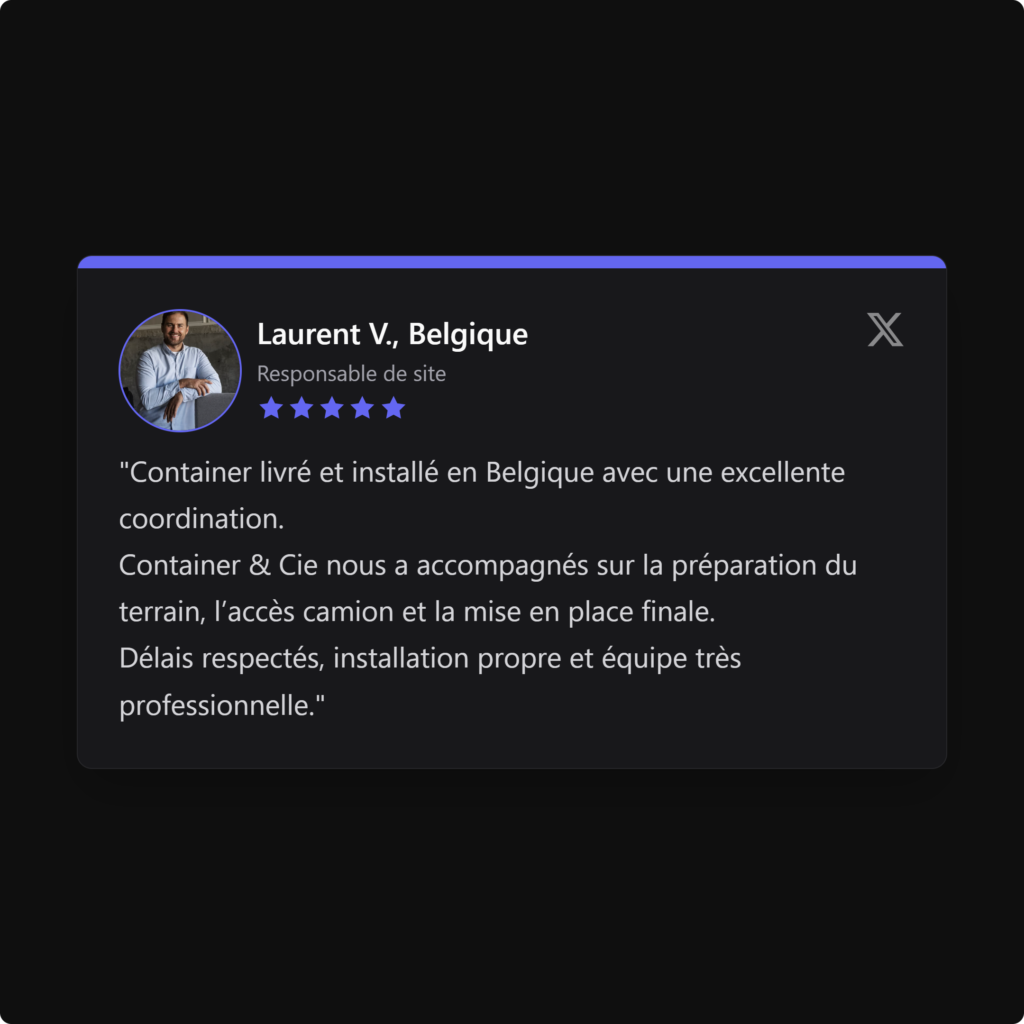 Témoignage belgique responsable de site