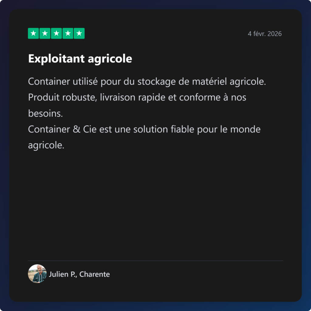 Témoignage exploitant agricole