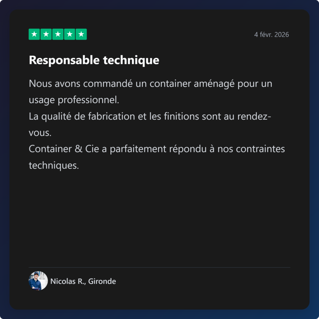 Témoignage responsable technique