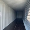 Intérieur Conteneur 40 pieds Open Side RAL 7035 pour stockage et transport