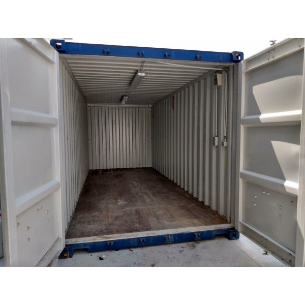 Container 20 pieds neuf avec installation électrique et éclairage Container 20 pieds neuf avec installation électrique et éclairage