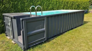 Piscine conteneur 6,2 mètres Sport & Spa avec Jet Swim