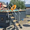 Piscine conteneur prête à l’emploi 6,2 mètres Pack Confort Piscine conteneur prête à l’emploi 6,2 mètres Pack Confort