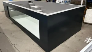 Piscine polypropylène ElitePool Sport Spa avec fenêtre panoramique 4 mètres