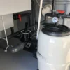 Système de filtrage piscine container avec escalier et éclairage LED Système de filtrage piscine container avec escalier et éclairage LED