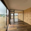 bureau-modulaire-dali-interieur-bois Intérieur bureau modulaire 24m2 avec finition bois et OSB
